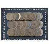 Roll of Mixed 1800's Indian Head Cents