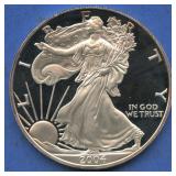 2004-W ASE Proof Silver Eagle .999 Silver