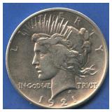1921 Peace Silver Dollar