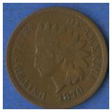 1870 Indian Head Cent