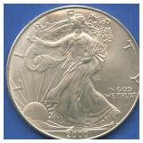 2000 ASE Silver Eagle .999 Silver