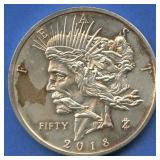 2018 Currency of the Apocalypse .999 Silver Rd