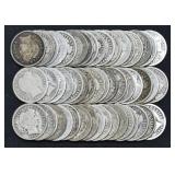 Roll of Mixed Liberty Head Barber Dimes