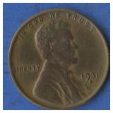 1931-S Lincoln Head Cent