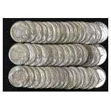 Roll of Mixed Roosevelt Silver Dimes AU/BU