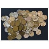 3- Rolls Of Lincoln Head Cents:  150 Total Coins