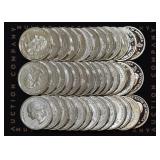 Roll of Mixed S-Mint Silver Proof Washington 25c