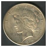 1925 Peace Silver Dollar
