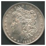 1885 Morgan Silver Dollar