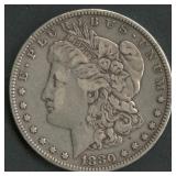 1880-O Morgan Silver Dollar