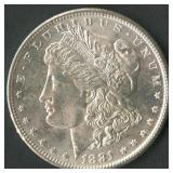 1881-S Morgan Silver Dollar