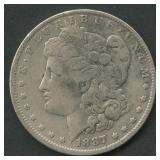 1887-O Morgan Silver Dollar