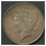 1922 Peace Silver Dollar