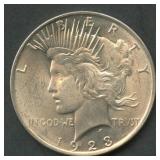 1923 Peace Silver Dollar