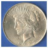 1923 Peace Silver Dollar