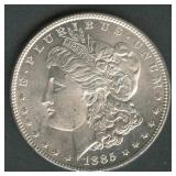 1885 Morgan Silver Dollar