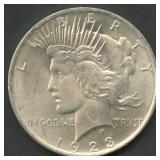 1923 Peace Silver Dollar