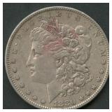 1880-O Morgan Silver Dollar