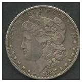 1883 Morgan Silver Dollar