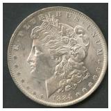 1884-O Morgan Silver Dollar