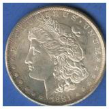 1881-S Morgan Silver Dollar