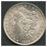 1885 Morgan Silver Dollar