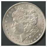 1884-O Morgan Silver Dollar