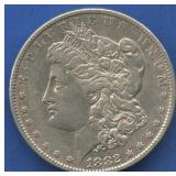 1882 Morgan Silver Dollar