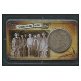 1884 Morgan Silver Dollar Tribute to Wild West