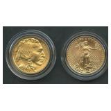 2008 Double Prosperity Gold Set (1ozt TW)