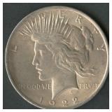1922 Peace Silver Dollar