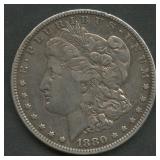 1880 Morgan Silver Dollar