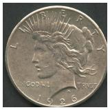 1926 Peace Silver Dollar