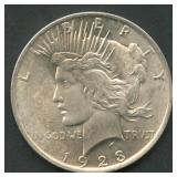 1923 Peace Silver Dollar