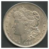 1921 Morgan Silver Dollar