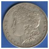 1882 Morgan Silver Dollar