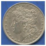 1880-O Morgan Silver Dollar