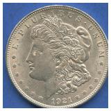 1921 Morgan Silver Dollar
