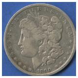1890-O Morgan Silver Dollar