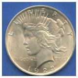 1923 Peace Silver Dollar