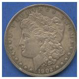 1902-O Morgan Silver Dollar