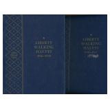 Liberty Walking Halves Part I & II Whitman Album
