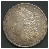1902-O Morgan Silver Dollar