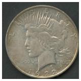 1922-D Peace Silver Dollar