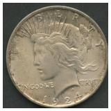 1924-D (?) Peace Silver Dollar