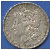 1878 7 TF Morgan Silver Dollar