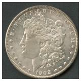 1902-O Morgan Silver Dollar