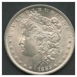 1885 Morgan Silver Dollar