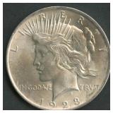 1923 Peace Silver Dollar