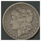 1878-CC Morgan Silver Dollar